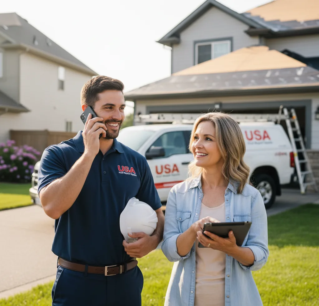 USA Roof Repair Experts customer support in Ronkonkoma